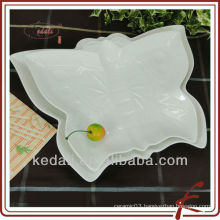 China Factory White Ceramic Porcelain Serving Dish Plant Dinner Set
